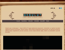 Tablet Screenshot of akbulut-yapi.com